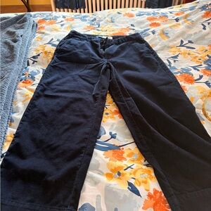 Old Navy Dark Blue Corduroy Pants